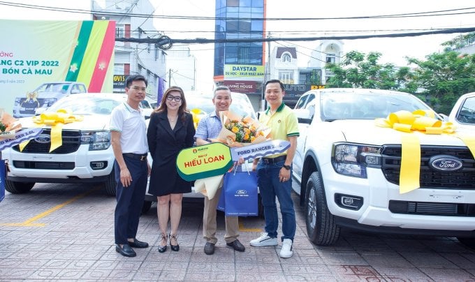 Das Unternehmen vergab den Zuschlag an den Agenten Hieu Loan, Dong Thap. Foto: PVCFC