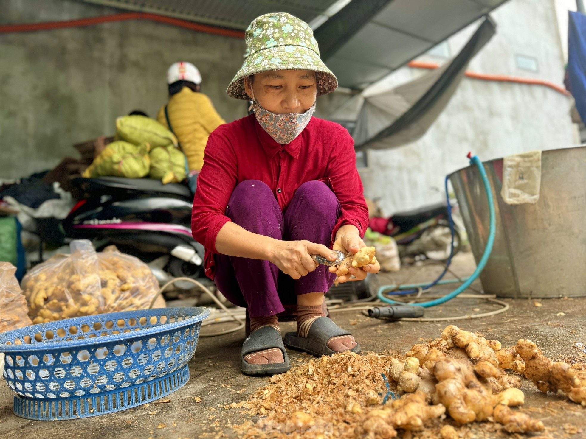 Quang Nam's handmade ginger jam village is on fire near Tet, photo 5