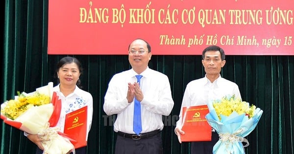 Standing Committee of Ho Chi Minh City Party Committee mobilizes and appoints personnel