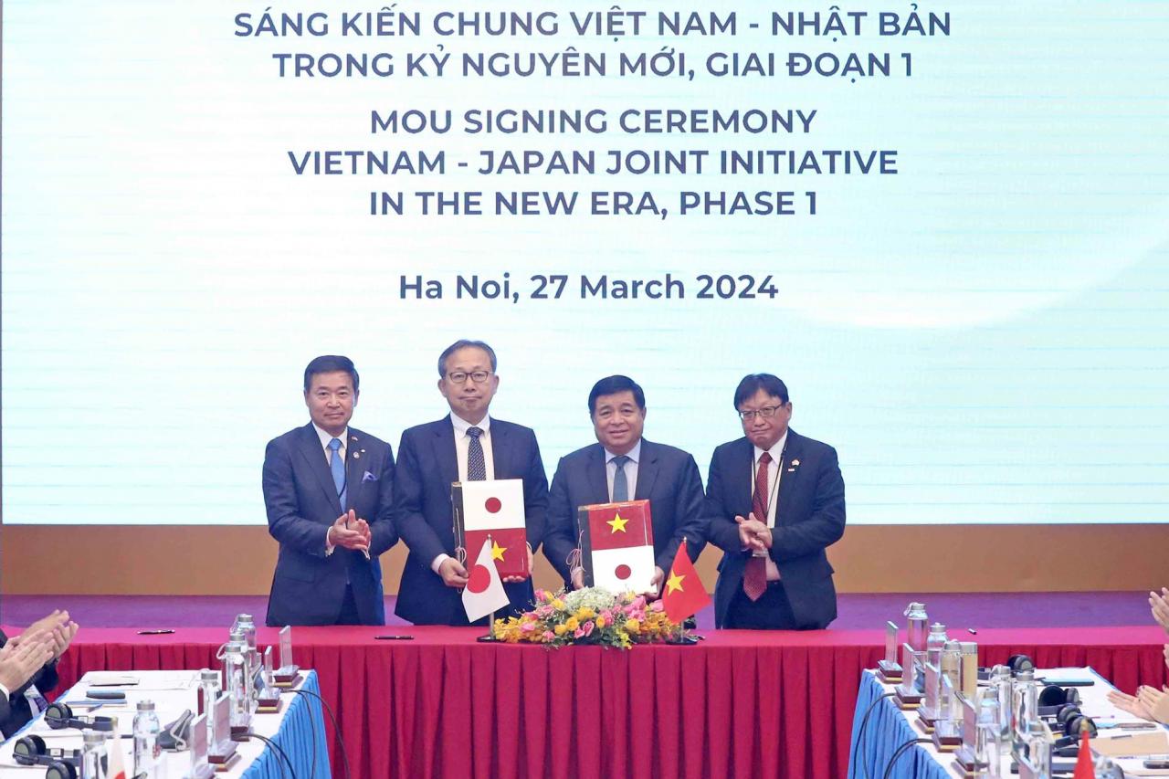 Lanzamiento de la Iniciativa Conjunta Vietnam-Japón en la Nueva Era, Fase 1