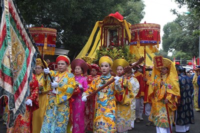 Hơn 80 bằng, án và thuyền đăng ký tham gia Lễ hội Điện Huệ Nam