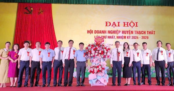 Hội Doanh nghiệp Thạch Thất ủng hộ hơn 125 triệu đồng khắc phục hậu quả bão số 3