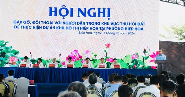 Dong Nai leaders dialogue with people about urban area project worth over 72,000 billion VND