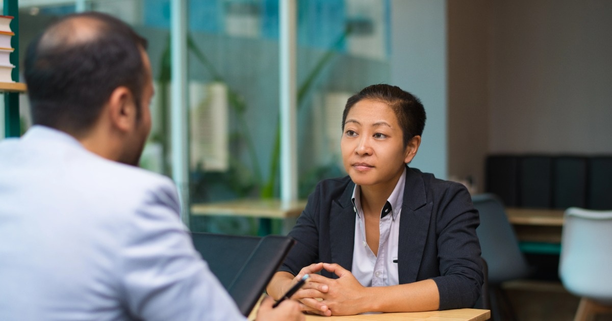 The employer's small action made the girl refuse the high-paying job.