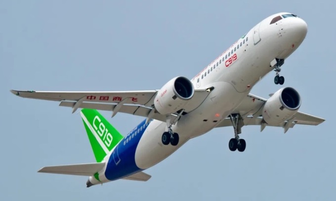 Máy bay C919 của Trung Quốc. Ảnh: Sky_Blue/iStock