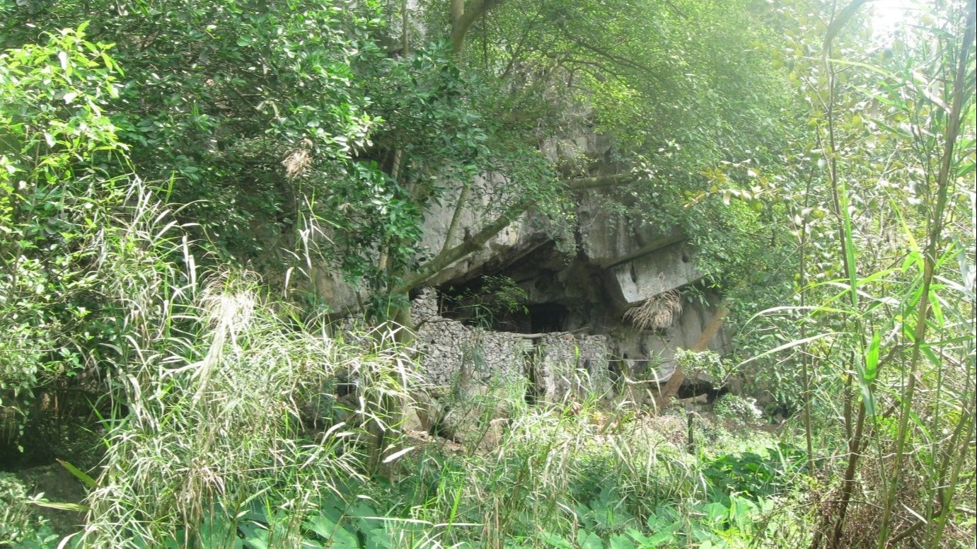 Archäologische Stätte von Mr. Hays Felsunterstand.