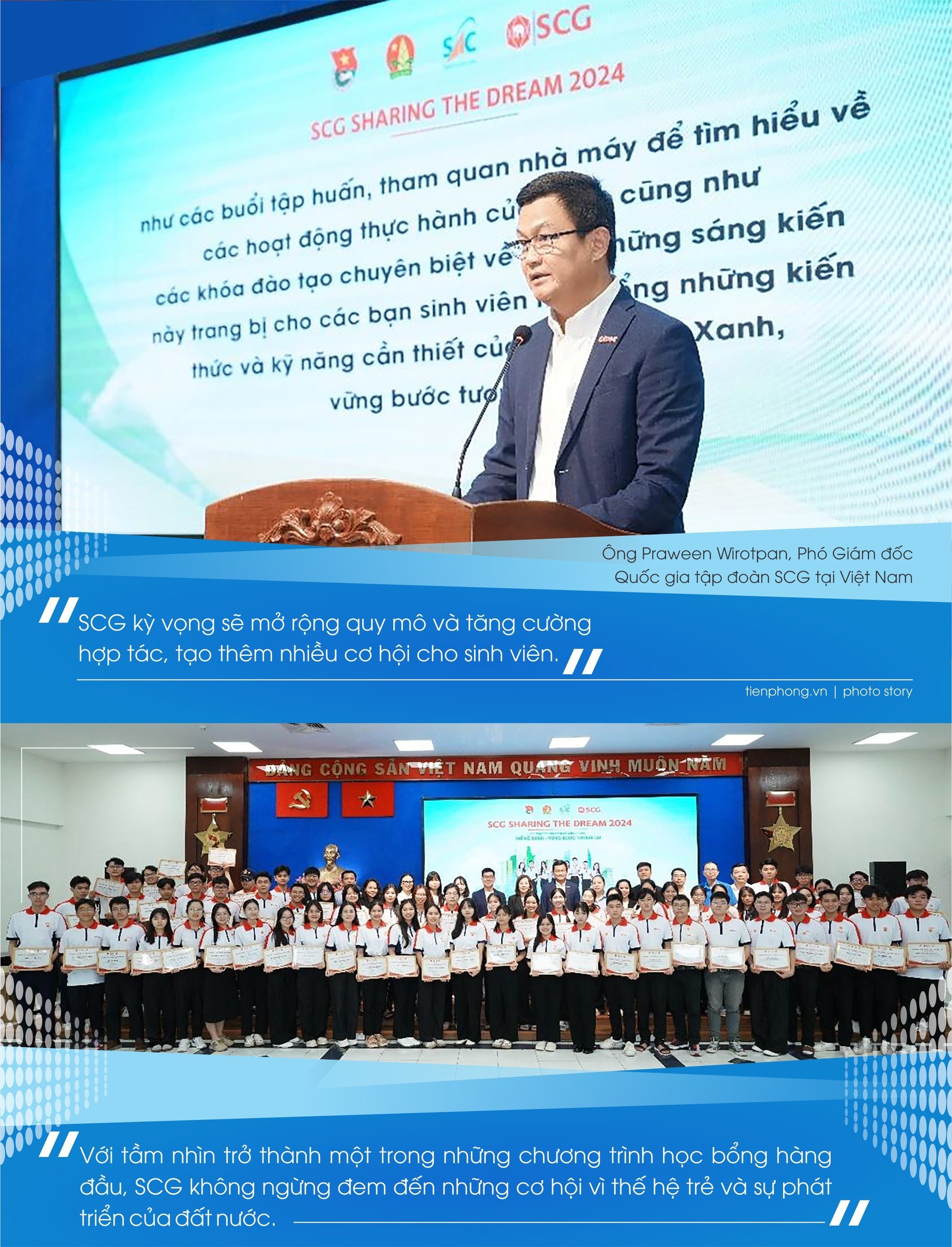SCG Sharing the Dream: Hành trình nâng bước thế hệ trẻ ảnh 7
