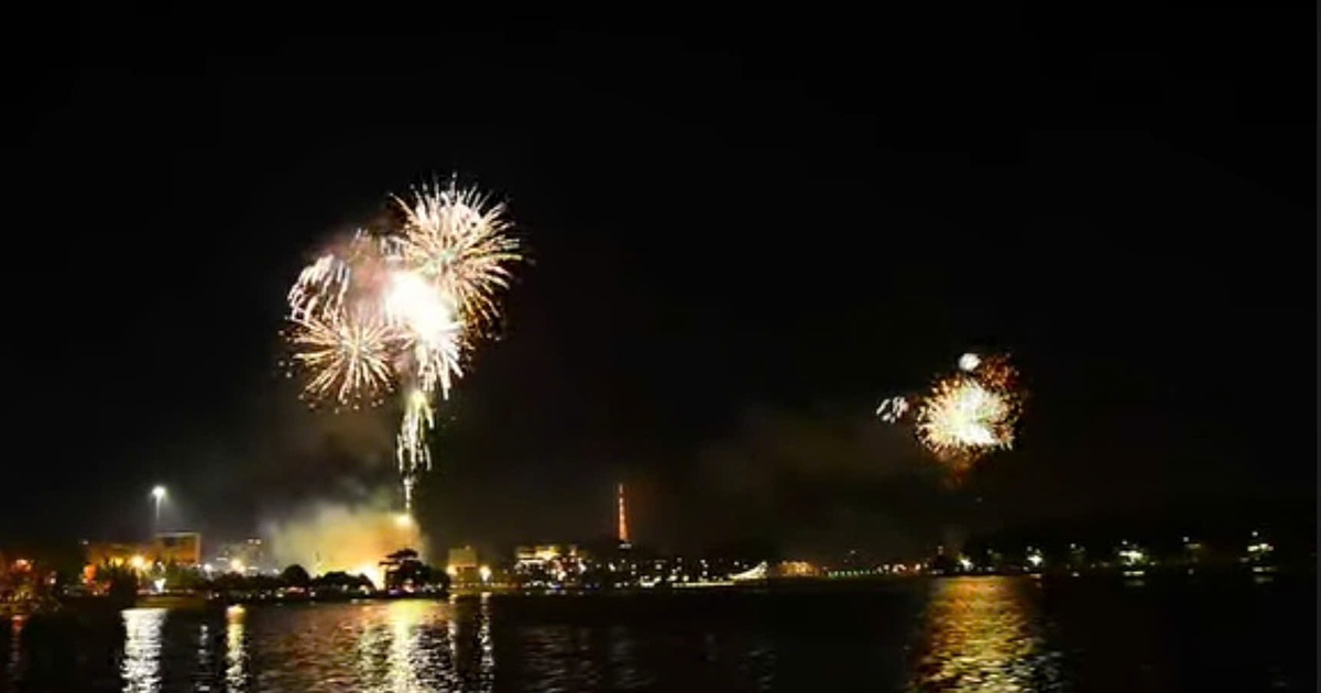 Da Lat tendrá 2 lugares para exhibiciones de fuegos artificiales en la víspera de Año Nuevo de 2025