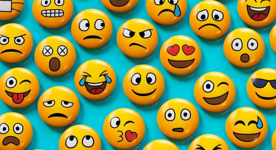 Emoji-Emotionen in Gmail machen die E-Mail-Kommunikation lustiger. Rechnung 1