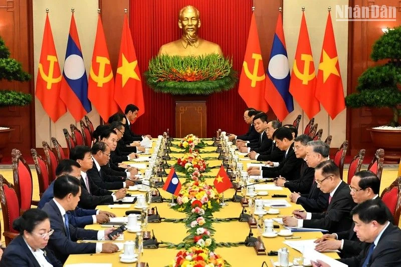 Always value and prioritize the development of the special Vietnam-Laos relationship