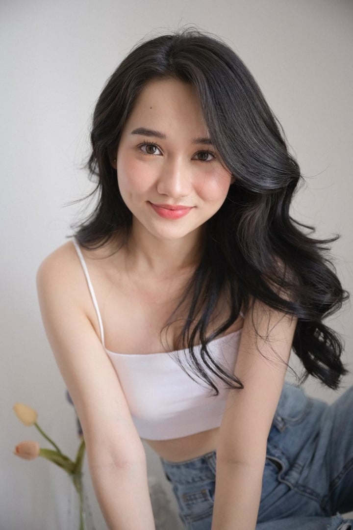 둥근 얼굴의 여성에게 자신감을 주는 헤어스타일 - 1