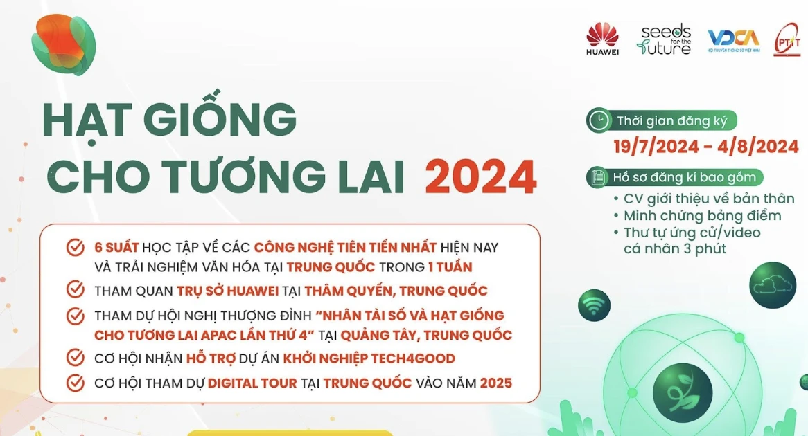 Huawei Vietnam lance le programme Seeds for the Future 2024