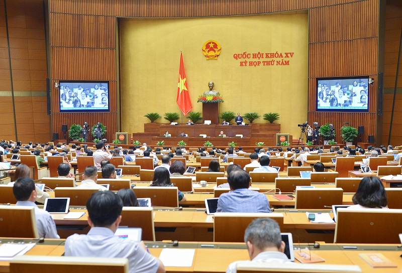 Fifth session, 15th National Assembly: Amending and supplementing a number of articles of the Law on People's Public Security