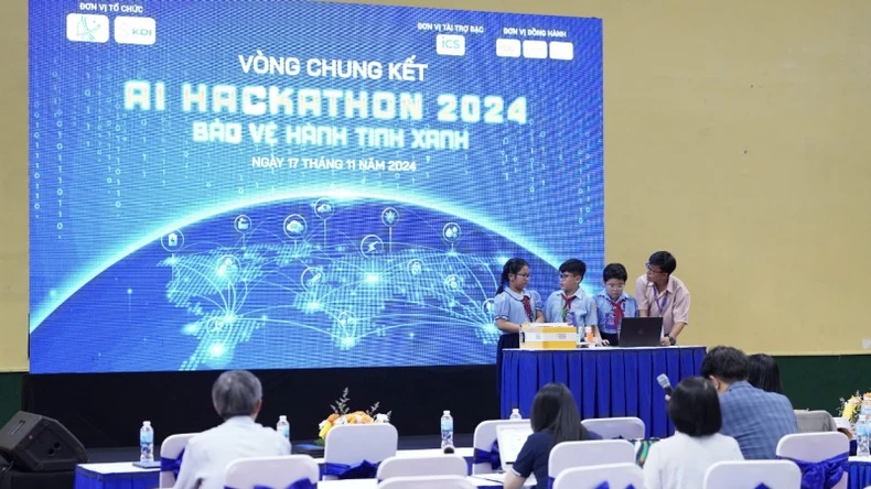 AI Hackathon 2024 ដែលជាកន្លែងលើកកម្ពស់ភាពច្នៃប្រឌិតសម្រាប់សិស្សានុសិស្ស រូបថត 2