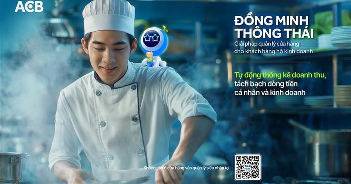 Hộ kinh doanh 4.0: chốt sổ cuối tháng bằng ACB ONE