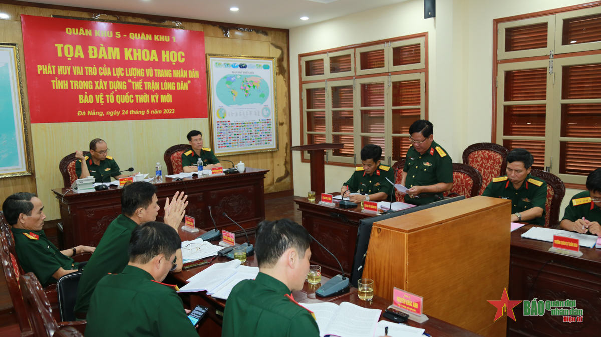 Military Region 5 and Military Region 1 held scientific seminars