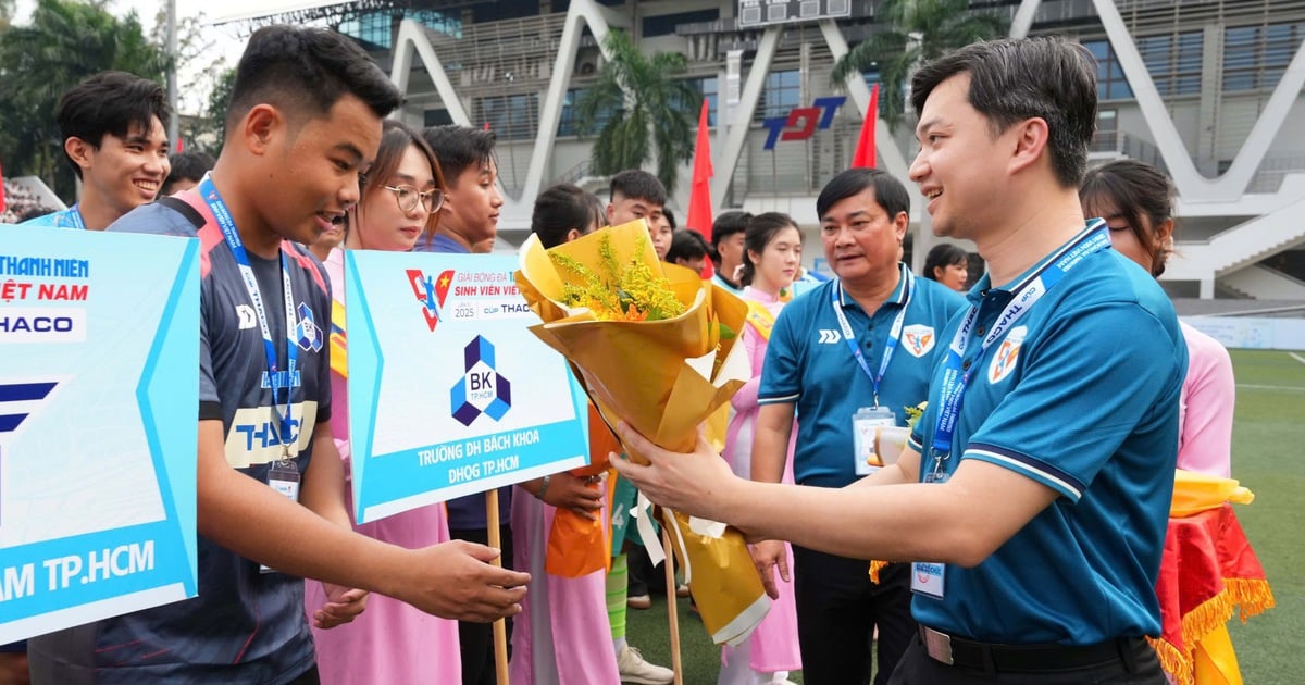 Khai mạc giải bóng đá Thanh Niên sinh viên VN lần III