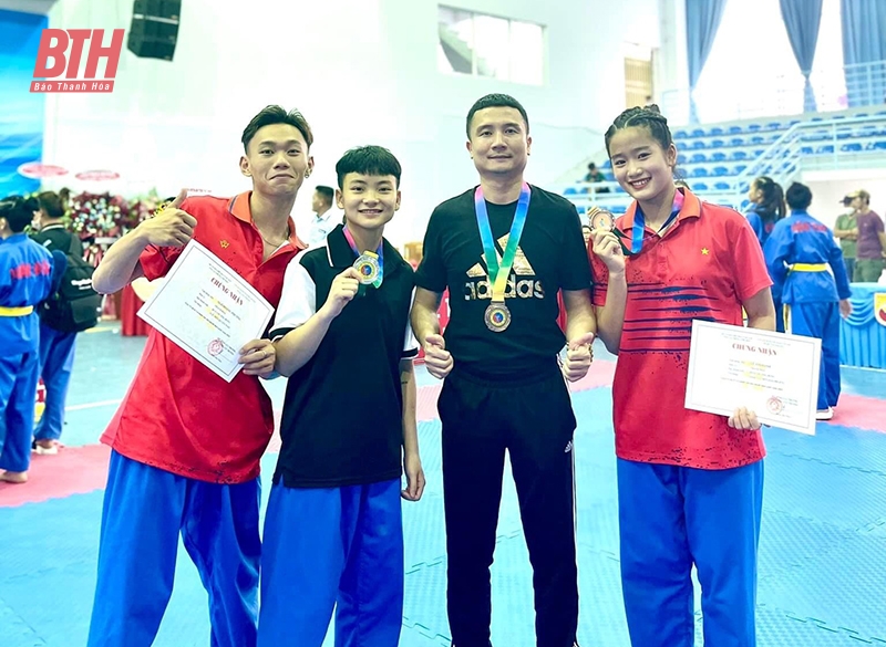 Vovinam Thanh Hoa gewann 7 Medaillen bei der National Strong Team Championship 2023
