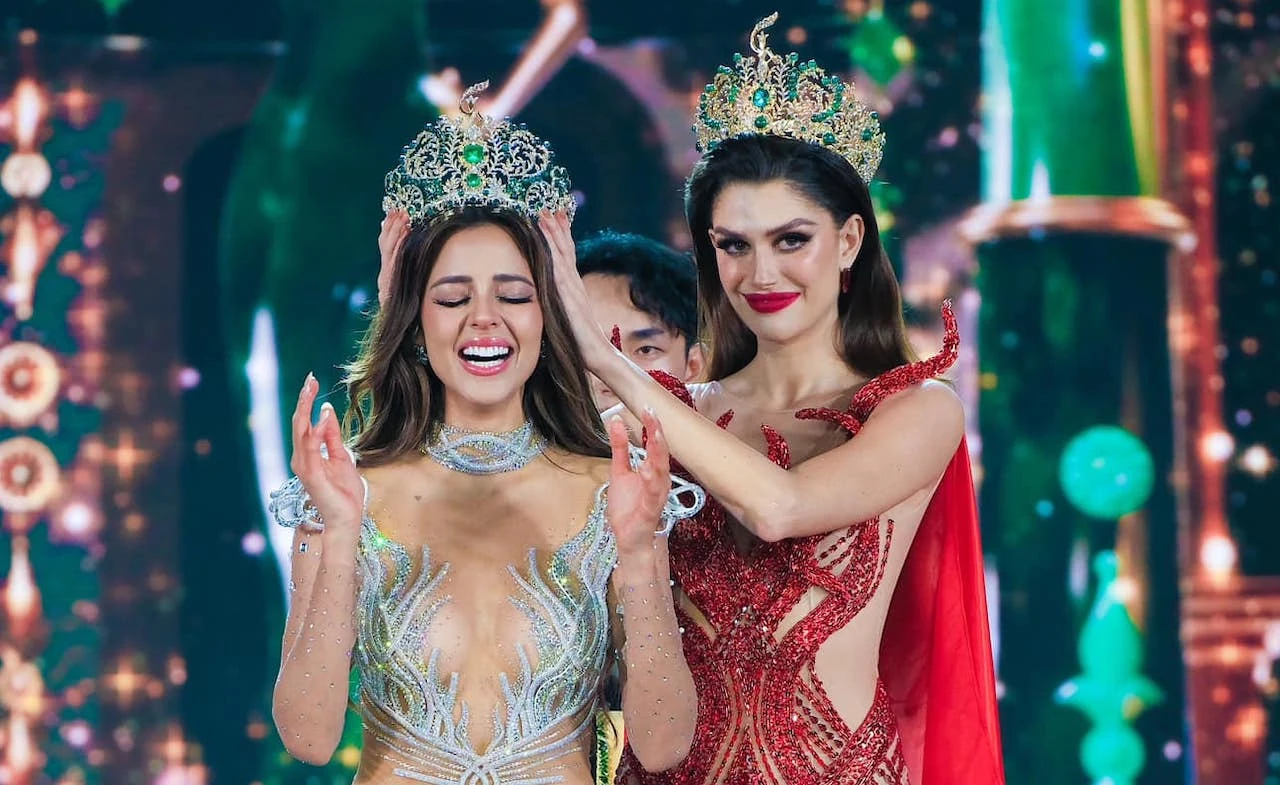 The stunning beauty of the Peruvian beauty who was just crowned Miss Grand International 2023