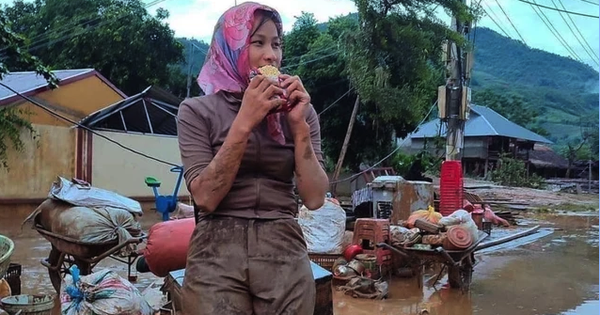 Yen Bai teacher covered in mud is still compared to a beauty queen