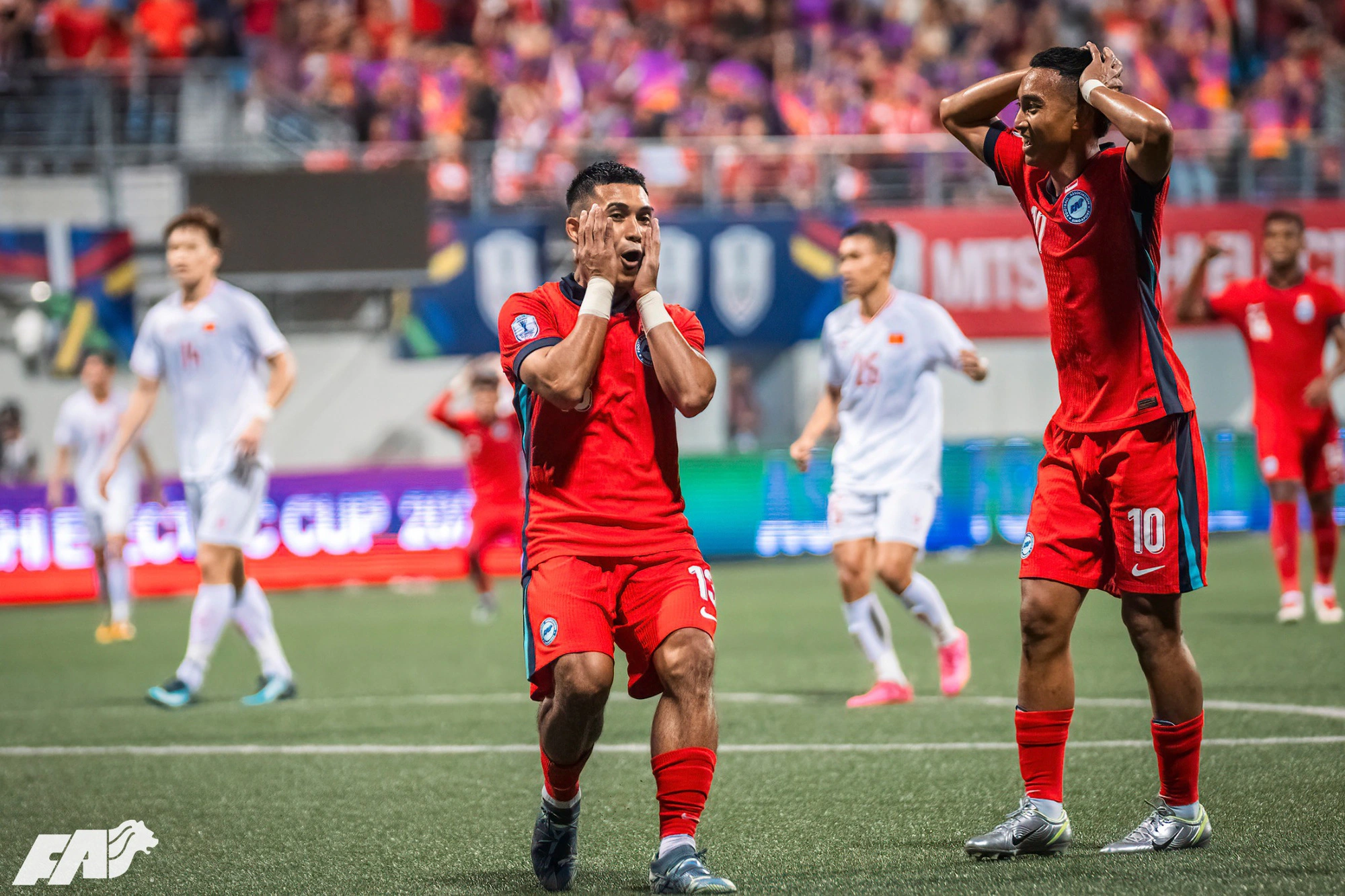 El equipo de Singapur confía en remontar ante Vietnam en el partido de vuelta de semifinales