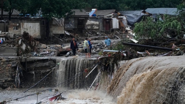 Beileid zu den Sturmschäden in China