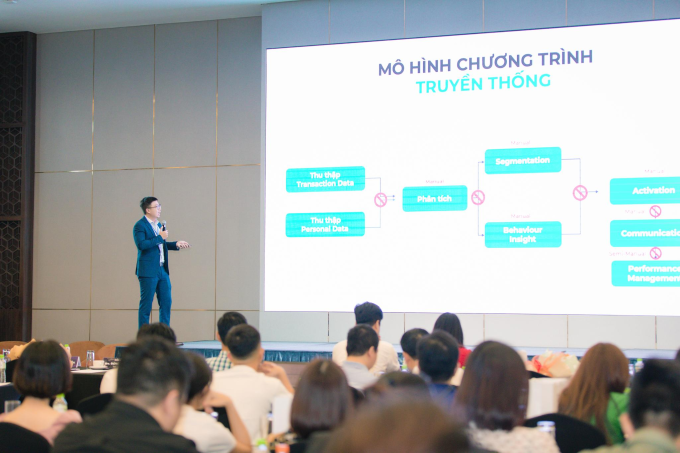 Mr. Nguyen Huu Anh Hao - Sales Director of DGV Digital shares about improving customer experience in the digital age. Photo: DGV Digital