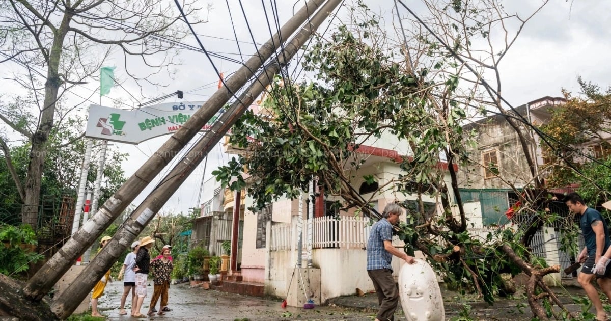 Truy tặng Huân chương cho Trung tá hy sinh trong bão Yagi