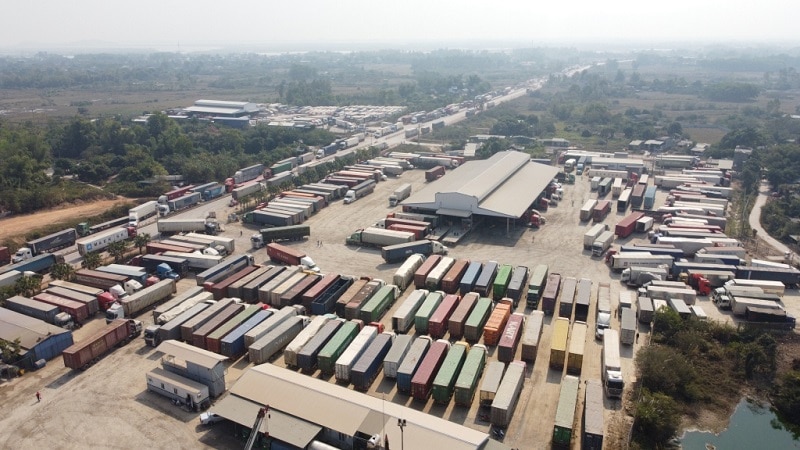 ระบบลานตรวจสอบสะพาน Bac Luan II ได้รับการลงทุนจากบริษัท Tan Dai Duong International Import Export Joint Stock Company