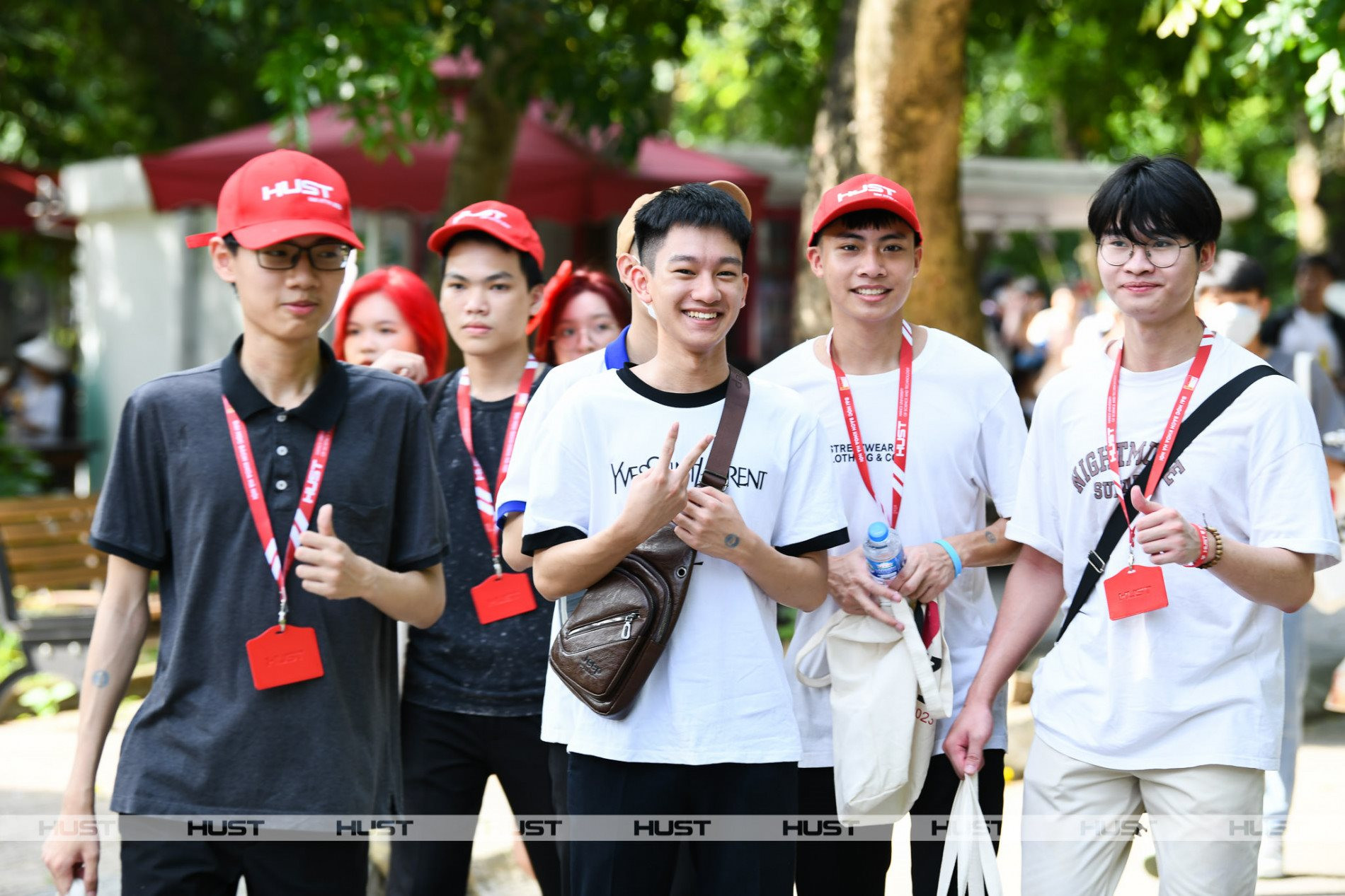 Thí sinh trúng tuyển XTTN 2023 tham gia Chương trình Chào mừng Idol XTTN 2023 - Gặp để yêu hơn của Đại học Bách khoa Hà Nội (7/2023). Ảnh: Đại học Bách Khoa Hà Nội.