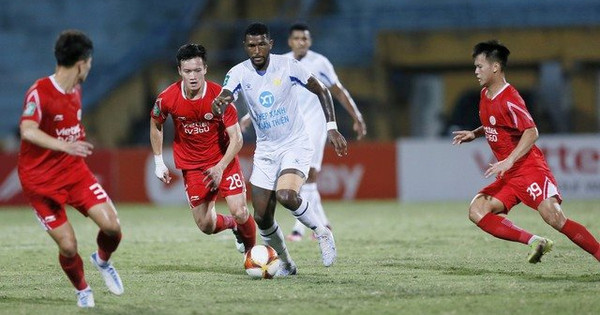 ដោយយកឈ្នះ Nam Dinh FC ក្រុម Viettel FC បានឈ្នះសិទ្ធិបន្តក្នុងការប្រកួតបាល់ទាត់ជាតិ