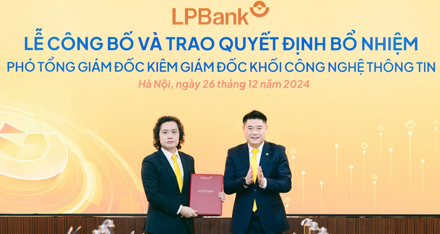 Tân Phó Tổng Giám đốc LPBank là chuyên gia công nghệ thông tin