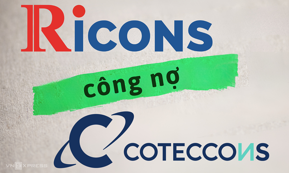 Ricons ghi nhận Coteccons nợ hơn 300 tỷ đồng