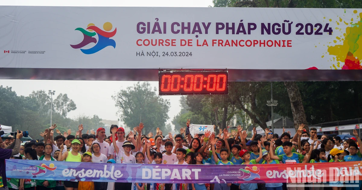 [Foto] Francophone Run 2024 verbindet die französischliebende Gemeinschaft in Vietnam