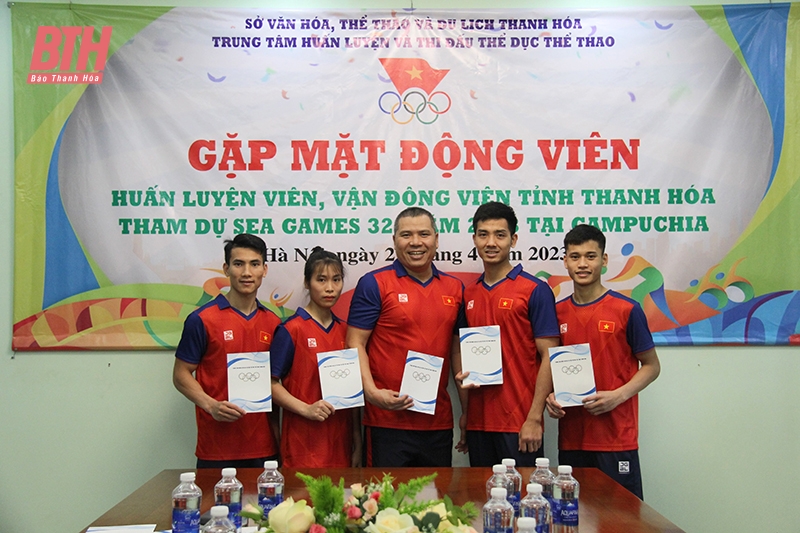 Các VĐV Thanh Hóa giành 17 huy chương tại SEA Games 32