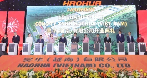 Haohua Group เปิดตัวโรงงานผลิตยางรถยนต์มูลค่า 500 ล้านเหรียญในบิ่ญเฟื้อก