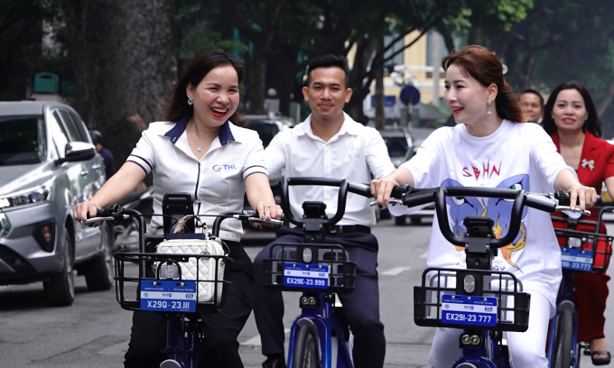 ชาวเมืองหลวงสัมผัสประสบการณ์ใช้จักรยานสาธารณะ