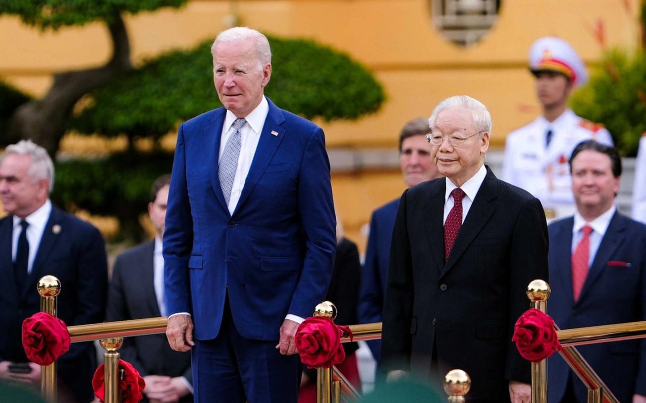 US President Joe Biden's visit to Vietnam in photos