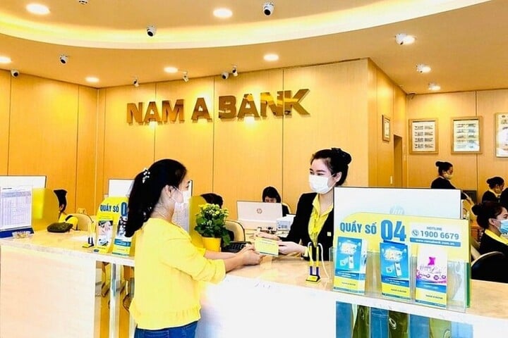 Nam A Bank. (Illustration).