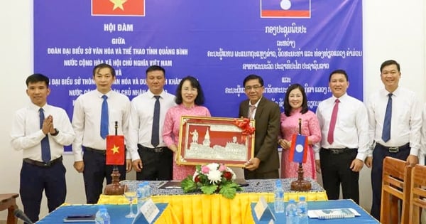 Strengthening cultural cooperation between Khammouane province (Laos) and Quang Binh province