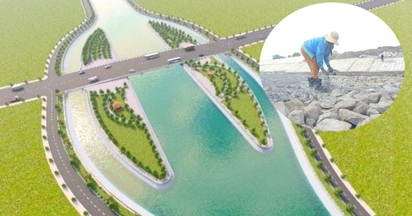 Die Form des größten Entwässerungskanals in Binh Duong im Wert von fast 6.000 Milliarden VND wird nach und nach freigelegt.