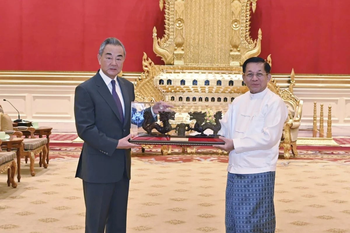 จีนประกาศสนับสนุนการเลือกตั้งเมียนมาร์ ภาพ 1