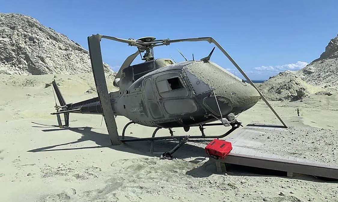 Un piloto relata el momento de vida o muerte que vivió cuando entró en erupción un volcán en Nueva Zelanda