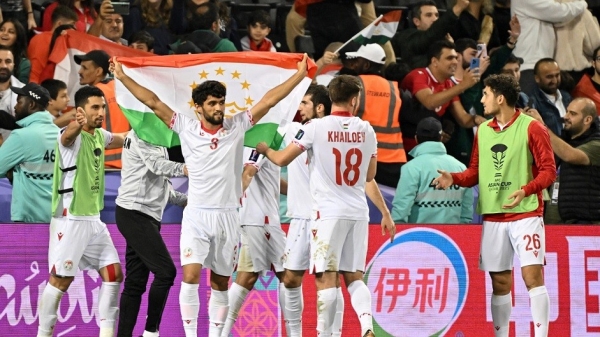 Tayikistán sorprende y se convierte en el sexto equipo en ganar un boleto a octavos de final