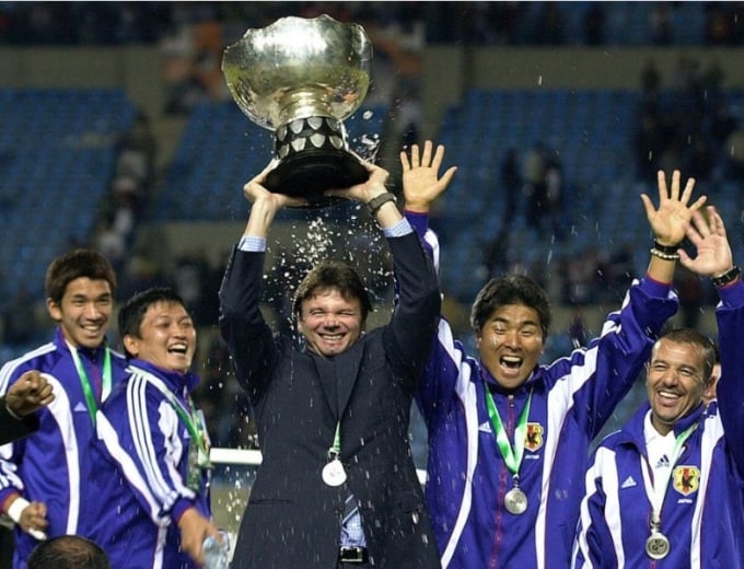 Trainer Philippe Troussier verhalf Japan zum Gewinn des Asien-Pokals 2000. Foto: AFC