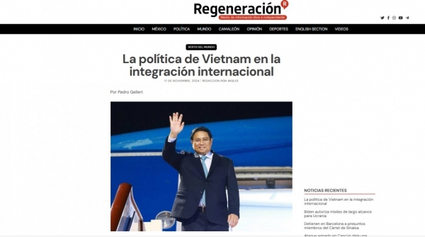 Vietnam's multilateral diplomacy resonates in Mexican media