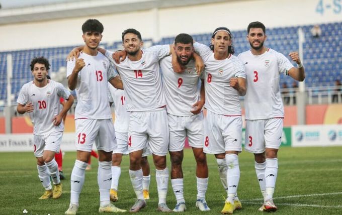 Iran U23 was unfortunately eliminated from the 2024 AFC U23 Championship qualifiers when they lost to Malaysia in the fair-play index. Photo: Khabarvarzeshi