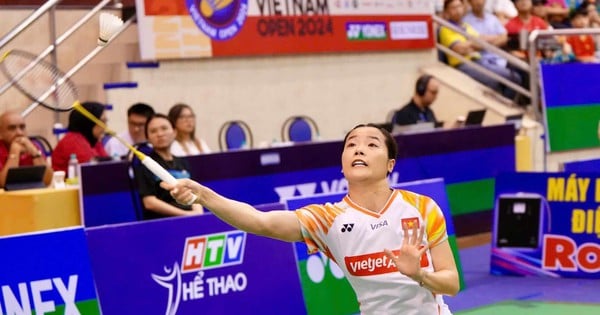 Tras derrotar a la jugadora japonesa, Nguyen Thuy Linh ganó el Abierto de Vietnam de bádminton