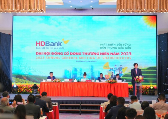 View of HDBank's 2023 General Meeting of Shareholders