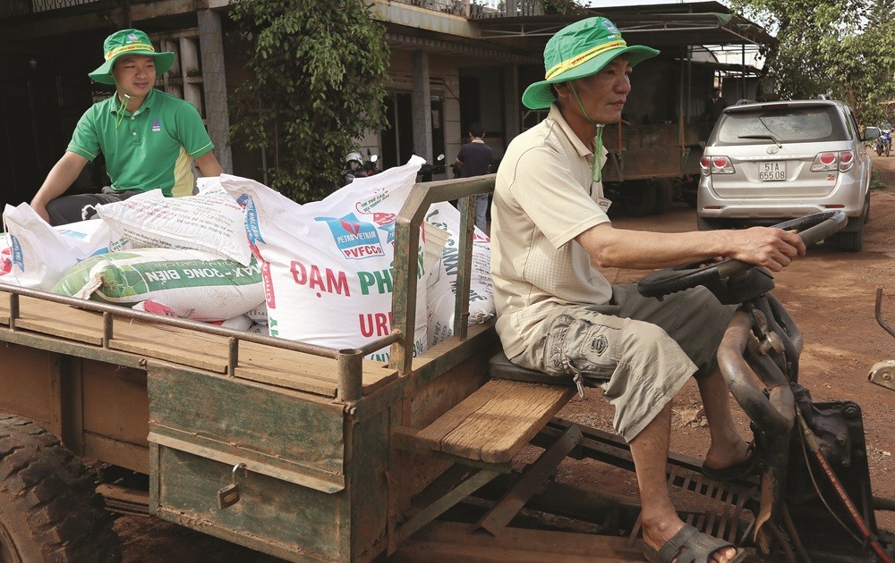 Los agricultores y la carga de los fertilizantes